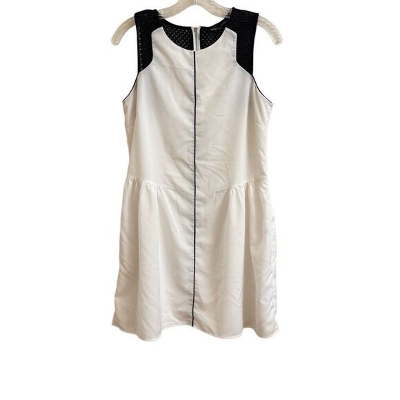 W118 by Walter Baker Heidi Dress Off White & Black Sleeveless Size Small - Picture 1 of 5